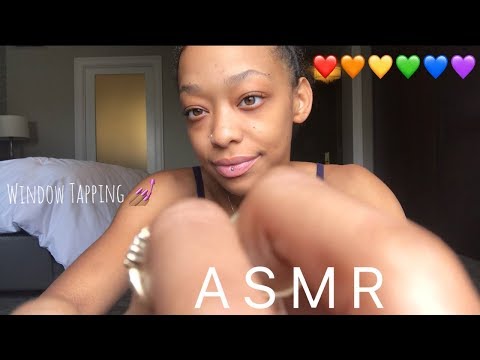 ASMR | Window Tapping + Scratching