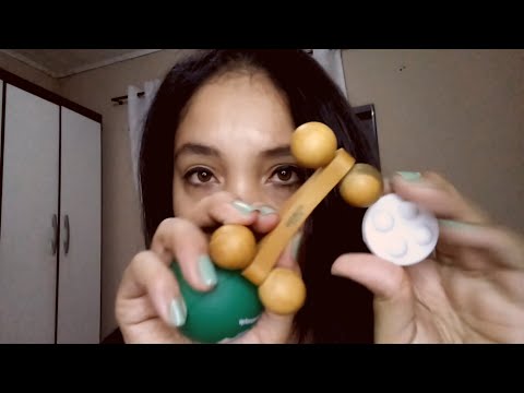 ASMR MASSAGEM NOS SEUS OMBROS, PERNAS E PÉS| Sinta como se fosse real (use fones)
