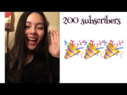 ASMR | 200 subscribers 🎉🎉 | Thank you/ Gracias 🙏