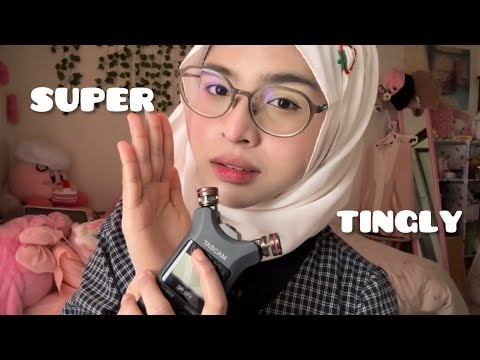 ASMR ♡ Tascam Ear-to-Ear Mouth Sounds + Inaudible Whispers (Telling You My Secret… 🤫) 