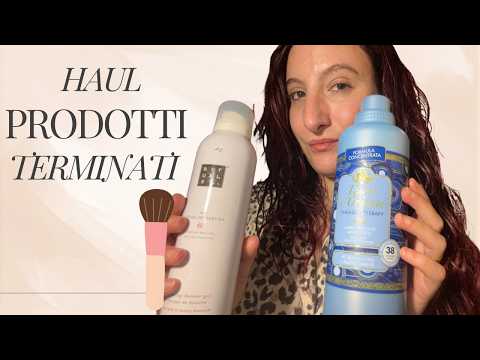 ASMR Prodotti terminati 🧴🫧 OnlyRED ASMR