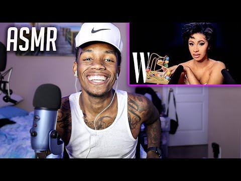 ASMR | Reacting To **CARDI B 'S ASMR**