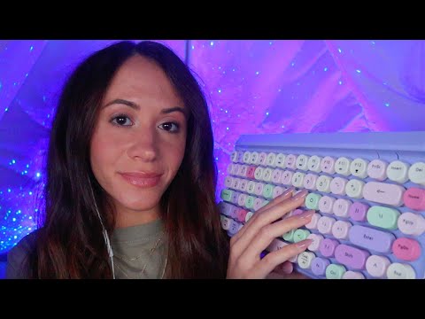Gentle Background ASMR / for studying, relaxing, gaming, work etc ❤️