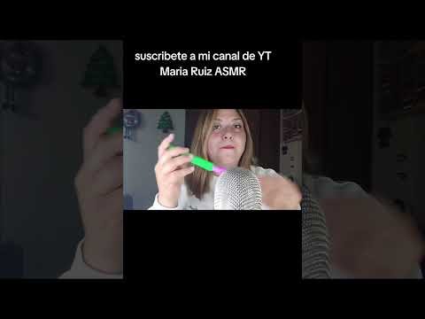 ASMR triggers 💕 sonidos cosquillosos #asmr #roleplay #viral #reels
