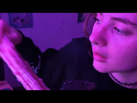 ASMR ~ Slime and Pop Rock Mouth Sounds 🍬