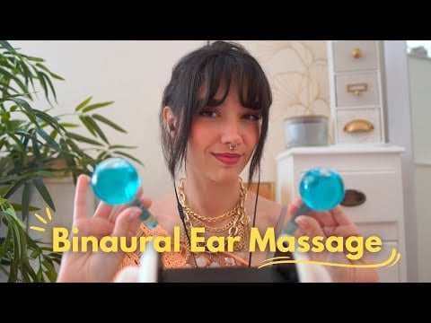 ASMR Masaje De Orejas Para Dormir Profundo | Binaural Ear Massage 3DIO