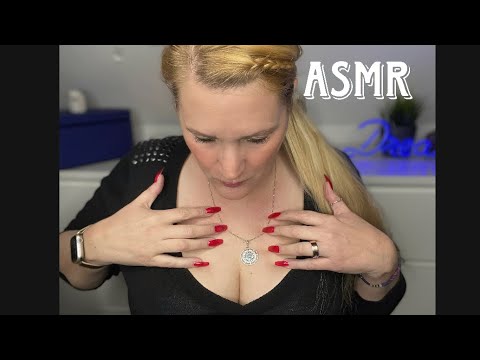 ASMR German 💆🏼‍♀️ tingly tapping on my jewelry (long Nails, whisper) • relaxing sounds for sleep