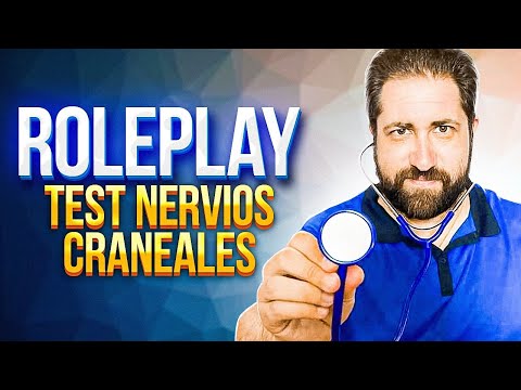 ASMR ROLEPLAY - test de los 👨‍⚕️NERVIOS CRANEALES👨‍⚕️ para tu RELAJACIÓN  ||EL ASMR DE JUAN||