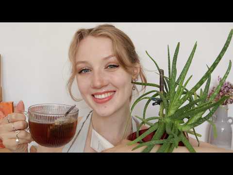 [ASMR] Treating your sunburn ~ soft spoken, layered sounds