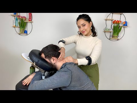 ASMR MASSAGE SEDEF - WAİST MASSAGE (ASMR SLEEP)