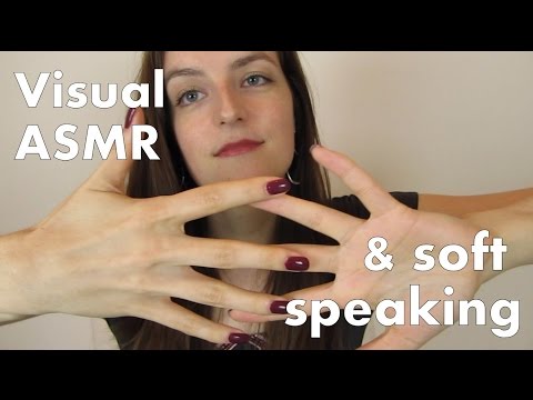 #125 *Visual ASMR* Hand movements while soft speaking