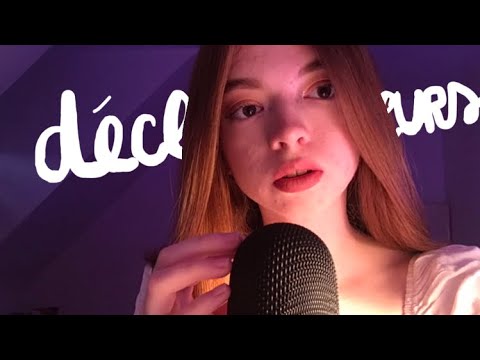 ~ ASMR ~ Mots déclencheurs/Trigger words 😴