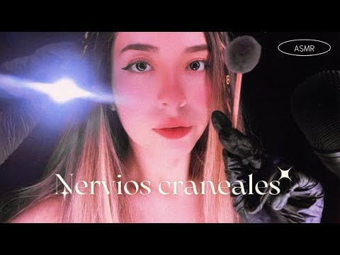 ROLEPLAY | Examen nervios craneales 💓🩻👂🏻| Andrea ASMR 💓🦋