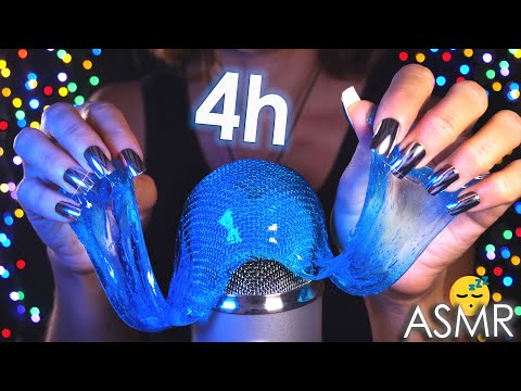 [4H ASMR] Best Triggers for Sleep 😴 99.99% of YOU will Fall ASLEEP (No Talking)