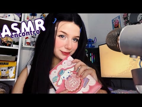 ASMR TE FAZENDO PERGUNTAS NO NOSSO PRIMEIRO ENCONTRO 