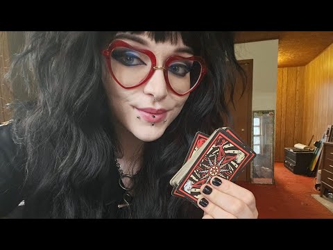 ASMR 3 Card Reading from my First Ever Tarot Deck