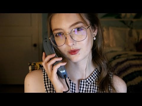 ASMR Unintelligible Whispers & Mouth Sounds (Ear to Ear)✨Barely Audible Phone Call