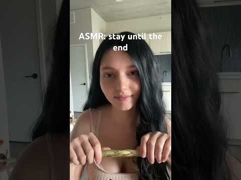 stay until the end 🤍#asmr #girlfriendasmr #whispering #relaxation #cozyvibes