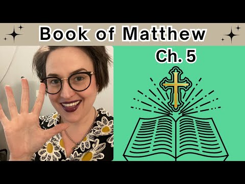 Book of Matthew Ch.5 - Bible Reading Series (#ASMR)