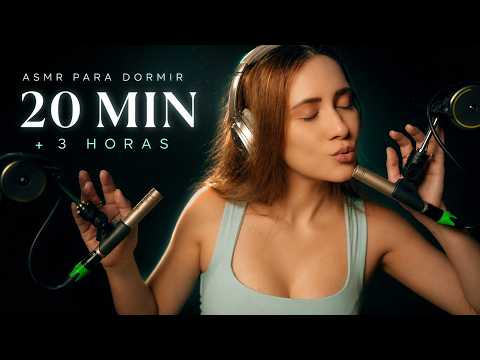 ASMR para DORMIR en 20 MINUTOS 😴 + 3 HORAS EXTRA para Dormir Toda la Noche | ASMR Español