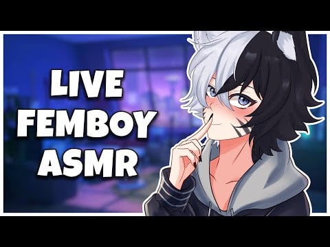 🤍 Live 3DIO ASMR | Femboy Whispers To Ease Your Stress & Unwind 🤍