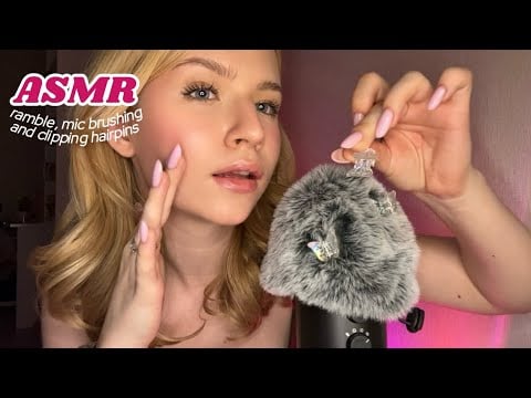 soft ramble about life update, exams, kind words + mic brushing and tiny hair clippers ASMR