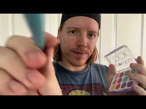 ASMR Spa Day - Doing Your Makeup With Toys