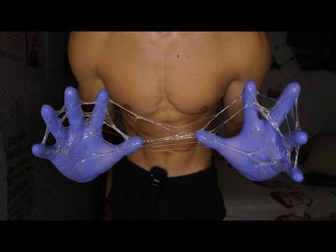 ASMR | Sticky Gooey Glove Sounds