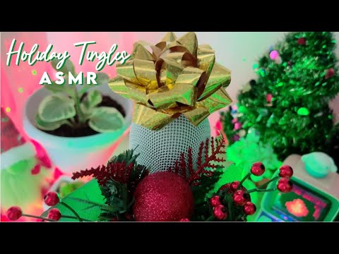 ASMR Holiday Tingles [Christmas/Cozy Vibes, Sleep Aid] | NO TALKING