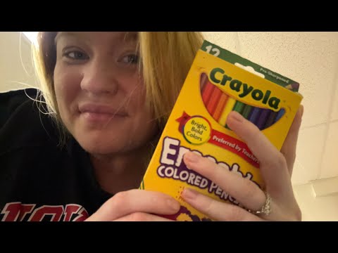 Coloring on your face 🌈 | Whispering Lofi Asmr 