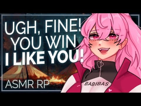 Tomboy Best Friend Confesses to You on a Camping Trip 🔥 (F4M) [Night Time Forest, Fire]
