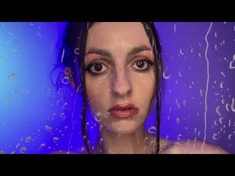 ASMR raindrops on PLASTIC face 🧘‍♀️ cyclicality asmr