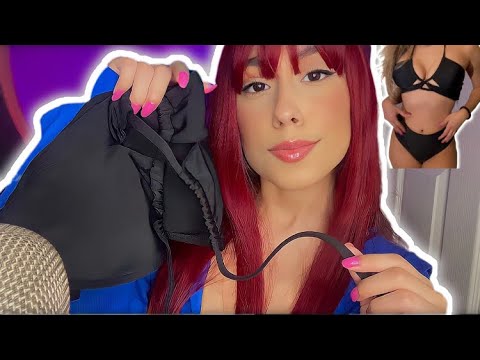 ASMR Haul & Try On (Bikini & More) ROMWE ♥️