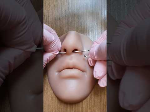 relaxe enquanto coloco seu piercing #asmr #relax