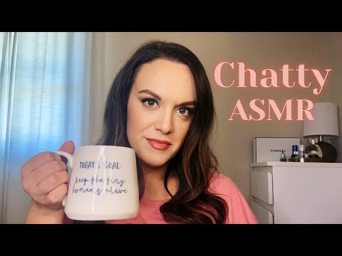 ASMR/Have A Cup Of Coffee & Chat With Me (Whispered, Chatty Rambles)