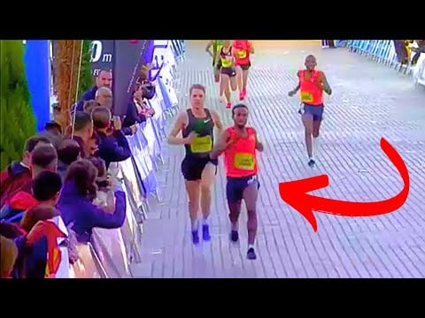 He OUTSMARTED Ethiopian Champions At Valencia 10k