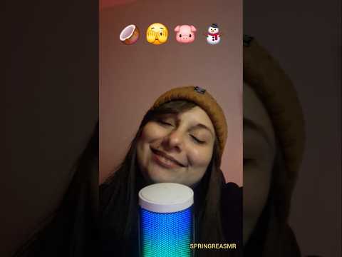ASMR | Emoji challenge! Parte 47 ⛄️