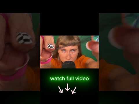 Spider web role play ASMR. Personal attention