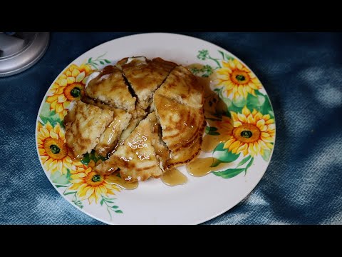 Oatmeal Pancakes ASMR Eating Sounds