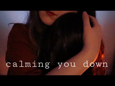 Calming You Down ASMR 💜🤫 Shushing, Personal Attention, Hair Play