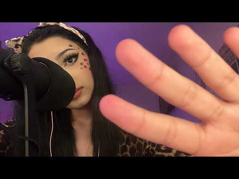 ASMR personal attention (mouth sounds, random triggers, trigger words, visual triggers)