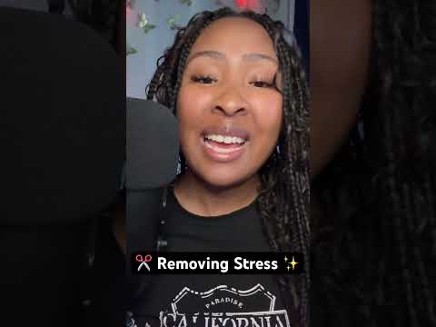 ✂️ Removing Stress ✨ #asmr #healing #reikihealing #asmrforsleep #reikiasmr