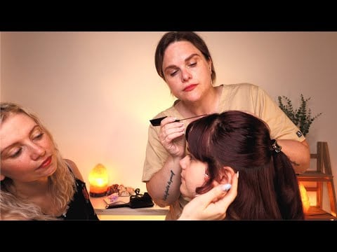 ASMR Real Person Perfectionist Hairstyling | Teaching, Assessing & Fixing