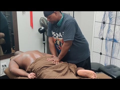 Stretching the Psoas in the Prone Position - That Good Pain Sports Massage - Houston