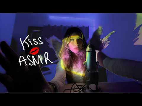 ASMR ti SFIDO a farti BACIARE 100 volte💋 (Asmr Kiss, Hand Movements, Mouth Sounds)