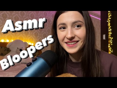 Asmr my BLOOPERS in 1 minute