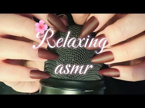 ASMR Tingly Mic Tapping and Scratching 🌸🥺 (No Talking)