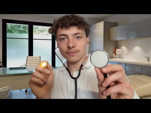ASMR: Roleplay👨‍⚕️Médecin du travail👨‍⚕️(examen rapide)