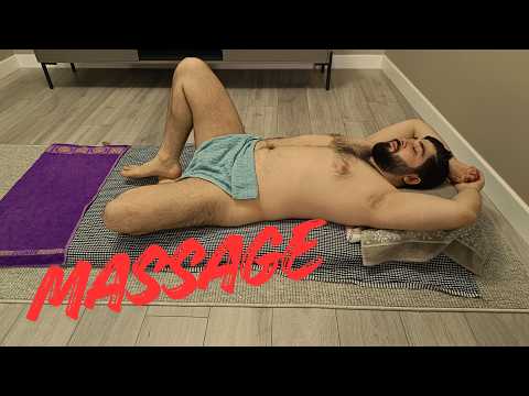 FULL BODY ASMR MASSAGE AFTER STRESS-CHEST,LEG,FOOT,ARM,BACK,ABDOMEN,BELLY
