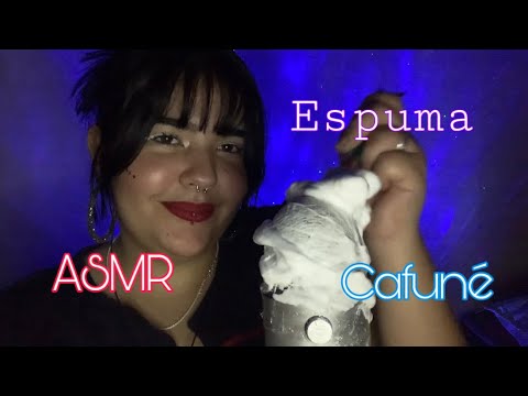 Tingles Espuma e Cafuné - Ly ASMR